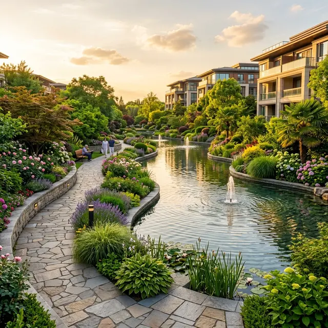Lush Green Gardens