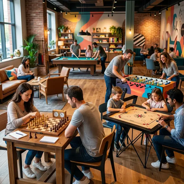Indoor Games Lounge